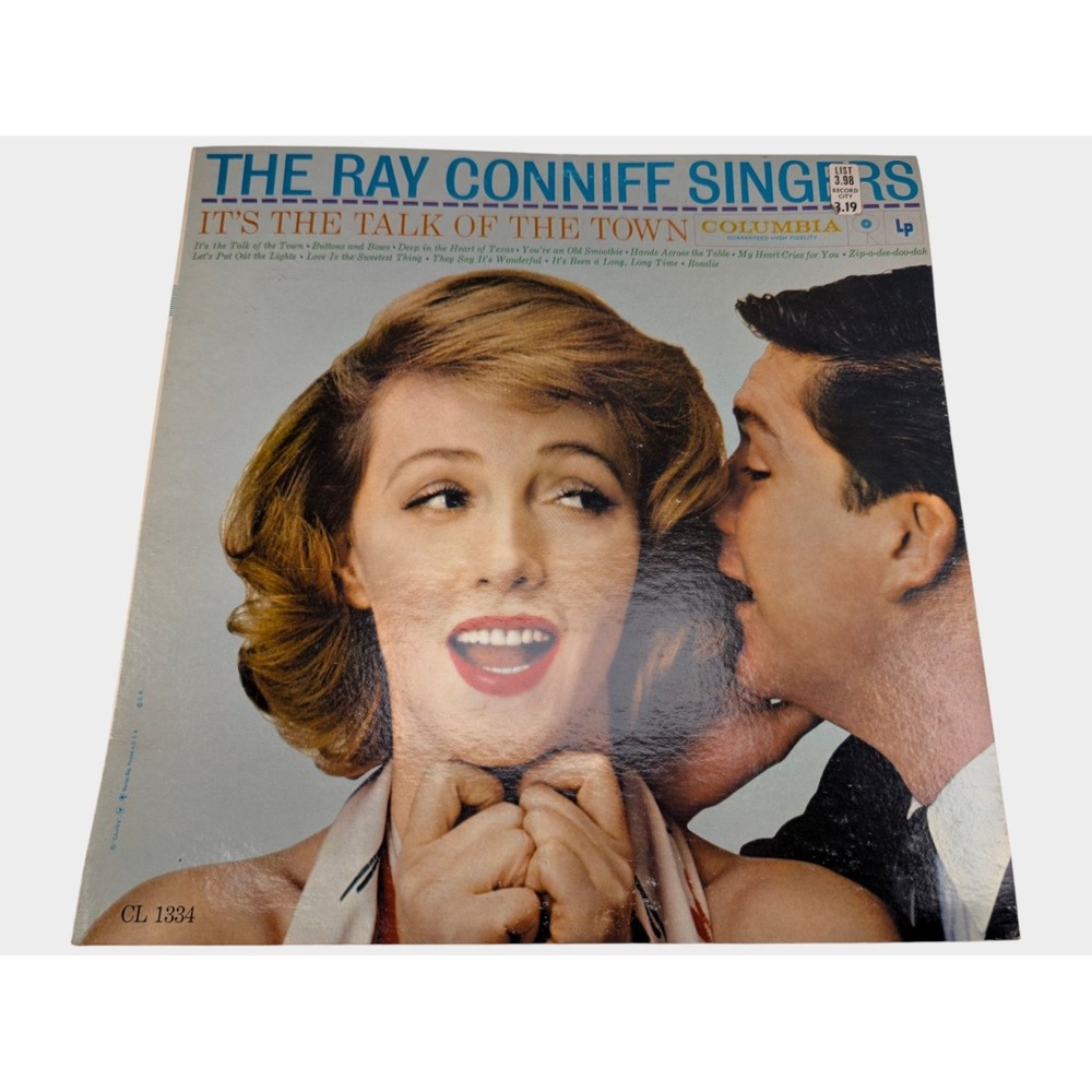 Ray Conniff Singers It's the Talk of the Town CL 1334 Mono 6 Eye LP 1959